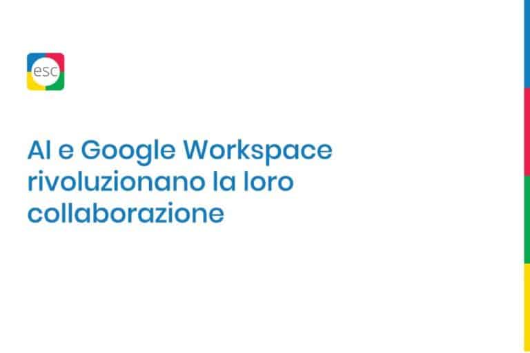AI e Google Workspace rivoluzionano la loro collaborazione