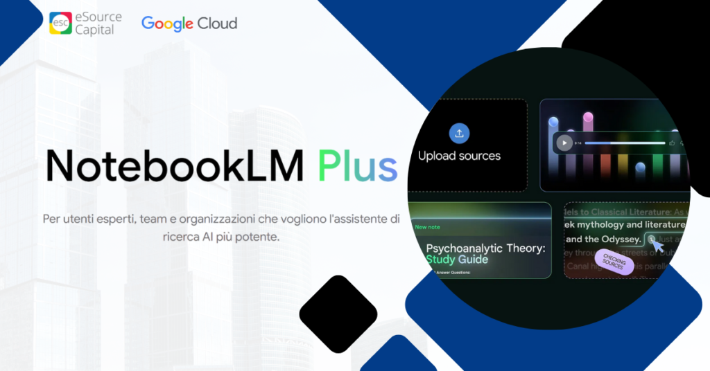 NotebookLM Plus: le 5 news che trasformano la tua azienda NotebookLM Plus: le 5 news che trasformano la tua azienda